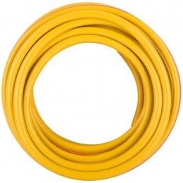 Шланг поливочный трехслойный армированный 1/2дюймх2.0ммх25м желт. КУРС 76315