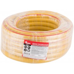 Шланг поливочный трехслойный армированный 3/4дюймх2.2ммх15м желт. КУРС 76317