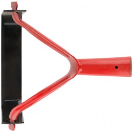 Мотыга прямая 150х50мм с деревянным черенком КУРС 76924