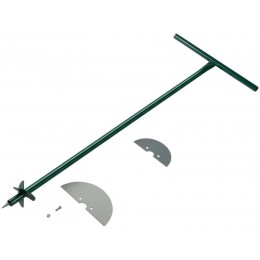 Бур садовый L1000мм 2 насадки 150мм и 200мм КУРС 77241