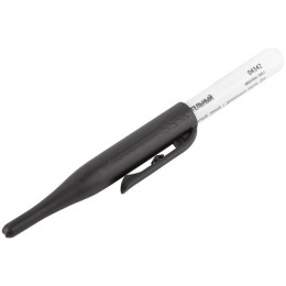 Маркер строительный перманентный тонкий удлиненное перо черн. FIT 04342