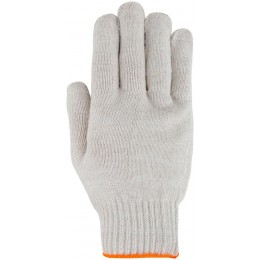 Перчатки вязаные (4 нити) 10 класс вязки х/б с ПВХ 12484