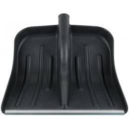 Лопата для уборки снега малая 360х400мм без черенка пластик. 68098