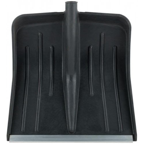 Лопата для уборки снега большая 420х420мм без черенка пластик. 68100