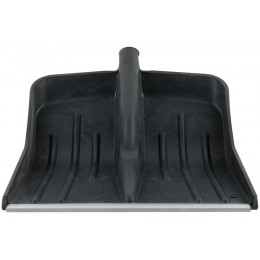 Лопата для уборки снега большая 420х420мм без черенка пластик. 68100