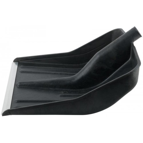 Лопата для уборки снега большая 420х420мм без черенка пластик. 68100