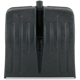 Лопата для уборки снега большая 420х420мм без черенка пластик. 68100