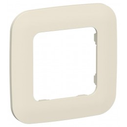 Рамка 1-м СП FLITE РУ-1-А-ФлСл сливочный IEK FI-M12-31-20-K86