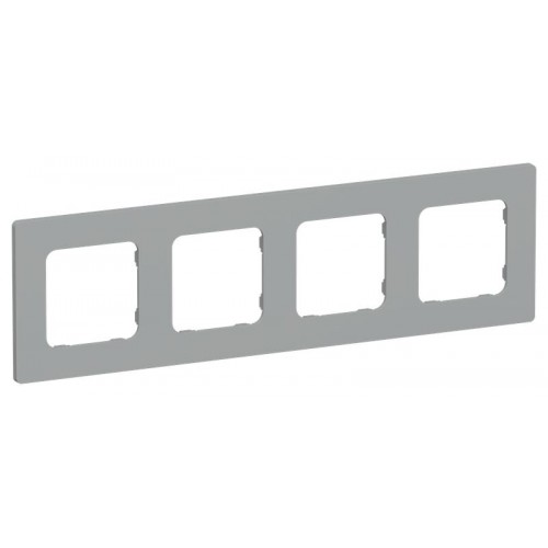 Рамка 4-м СП FLITE РУ-4-К-ФлС сер. IEK FI-M42-32-20-K03