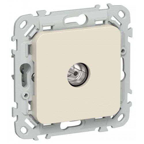 Розетка телевизионная оконечная СП FLITE РТВм-1-1-1-ФлСл тип M экранир. механизм сливочный IEK FI-A13-O-K86