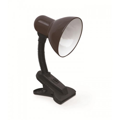 Светильник настольный СНП 21Ч 40Вт E27 230В под лампу на прищепке с подвесом черн. IN HOME 4690612046822