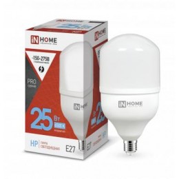 Лампа светодиодная LED-HP-PRO 25Вт 230В 6500К E27 2380лм IN HOME 4690612031064