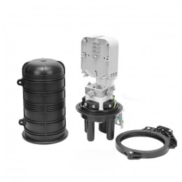 Муфта оптическая МОКС КТ-А4(48)-4хКА12 (GJS-2D) (4 кассеты с кронштейном) ИНСТАЛЛ MOK1001