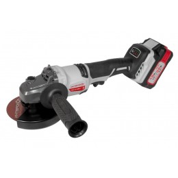 Машина шлифовальная угловая аккумуляторная бесщеточная УШМ-125/36ВМЭ 125мм АПИ 36В 2 АКБ 2.0А.ч ЗУ ИНТЕРСКОЛ 956.2.2.70
