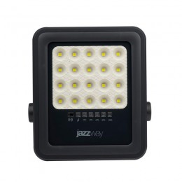 Прожектор светодиодный PFL SOLAR 02 50 6500К GR IP65 ДО с солнечн. панелью и пультом Pro+ JazzWay 5058460