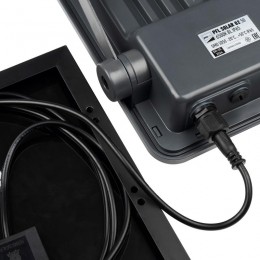 Прожектор светодиодный PFL SOLAR 02 50 6500К GR IP65 ДО с солнечн. панелью и пультом Pro+ JazzWay 5058460