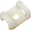 Площадка под хомуты PCP-S 22х16-100WH с монтажн. отверст. PA6.6 бел. (уп.100шт) JazzWay 5055186