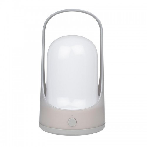 Фонарь светодиодный аккумуляторный кемпинговый Accu5-L60-gy 60SMDх0.5Вт 220/350/650лм 8000-9000К IP20 (Li-ion аккумулятор 3.7В 18650 3600мА.ч) диммер сер. JazzWay 5058323