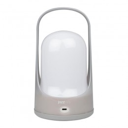 Фонарь светодиодный аккумуляторный кемпинговый Accu5-L60-gy 60SMDх0.5Вт 220/350/650лм 8000-9000К IP20 (Li-ion аккумулятор 3.7В 18650 3600мА.ч) диммер сер. JazzWay 5058323