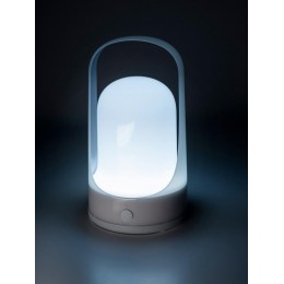 Фонарь светодиодный аккумуляторный кемпинговый Accu5-L60-gy 60SMDх0.5Вт 220/350/650лм 8000-9000К IP20 (Li-ion аккумулятор 3.7В 18650 3600мА.ч) диммер сер. JazzWay 5058323