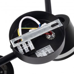 Светильник PCL-0804 max 20Вт (каждая лампа) 4xGX53 IP20 230В BL настен./потолочн. декор. под лампу JazzWay 5066922