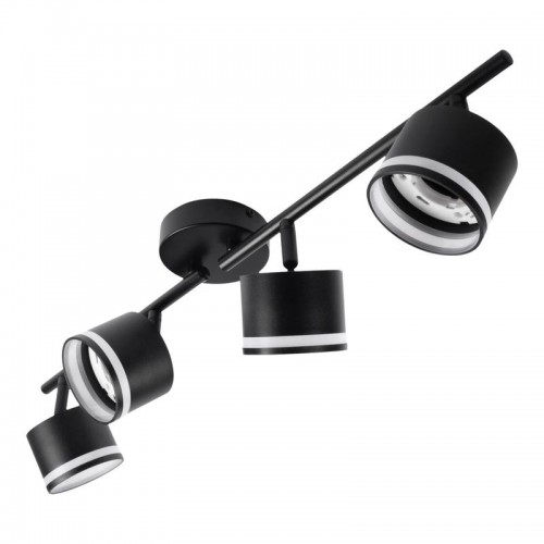 Светильник PCL-0804 max 20Вт (каждая лампа) 4xGX53 IP20 230В BL настен./потолочн. декор. под лампу JazzWay 5066922