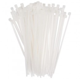 Хомут кабельный PCT 2.5х100-100WH 2.5х100 PA6.6 бел.(уп.100шт) JazzWay 5053526