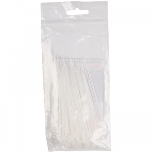 Хомут кабельный PCT 2.5х080-100WH 2.5х80 PA6.6 бел.(уп.100шт) JazzWay 5053670