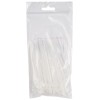 Хомут кабельный PCT 3.6х100-100WH 3.6х100 PA6.6 бел.(уп.100шт) JazzWay 5053700