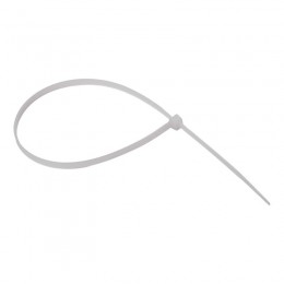 Хомут кабельный PCT 4.8х350-100WH 4.8х350 PA6.6 бел.(уп.100шт) JazzWay 5054066