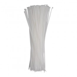Хомут кабельный PCT 4.8х400-100WH 4.8х400 PA6.6 бел.(уп.100шт) JazzWay 5054097