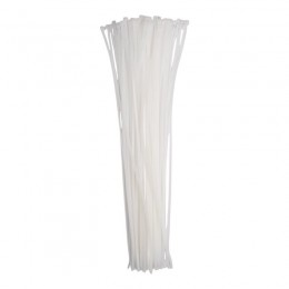Хомут кабельный PCT 4.8х450-100WH 4.8х450 PA6.6 бел.(уп.100шт) JazzWay 5054127