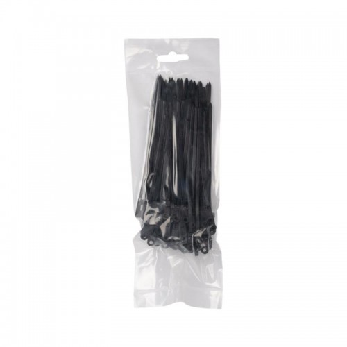 Хомут кабельный PCT-S 3.6х150-100BL 3.6х150 PA6.6 черн.(уп.100шт) JazzWay 5055612