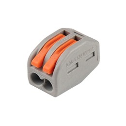 Клемма монтажная рычажного соединения PTC-2P 222-412 450В 32А 0.08-2.5 4.0кв.мм (уп.50шт) JazzWay 5050792