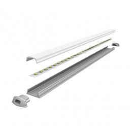 Профиль гибкий PAL 1105 L2000 без рассеив. анодир. JazzWay 5009523