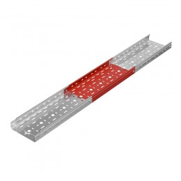 Лоток листовой перфорированный 200х50 L3000 сталь 0.7мм 