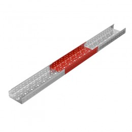 Лоток листовой перфорированный 200х80 L3000 сталь 0.7мм 