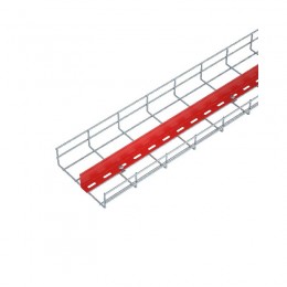 Разделитель для лотка H=100мм L3000 сталь 1мм RL100-3000 КМ LO0445