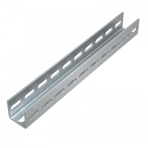 Профиль перфорированный 50х50 L300 сталь 4мм P50-50-4.0-300 3P тройная перфорация швеллер КМ LO0973