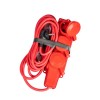Удлинитель на каучуковой колодке 3х5м 16А IP44 250В 4кВт каучук КГ 3х2.5 красн. УХз16 Россия КОСМОС YKsm5m-3g(16A)KG-R