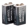 Аккумулятор крона Li-ion 9В 1200мАч (блист.1шт) КОСМОС KOCLi9V1200mAh1BL