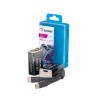 Аккумулятор крона Li-ion 9В 650мАч (уп.2шт) КОСМОС KOCLi9V650mAh2B