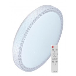 Светильник светодиодный PREMIUM SAPHIR 120Вт 230В 3000-6500К 9600лм IP40 495х115мм настенно-потолочный управляемый с пультом ДУ КОСМОС KSSaph120W
