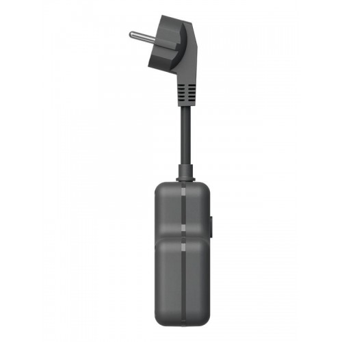 Удлинитель с сетевым фильтром 3х0.3м 10А 2USB + 1USBC 2500Вт ПВС 3х1 компакт черн. КОСМОС FRKsm0.3m-3g(B)USB