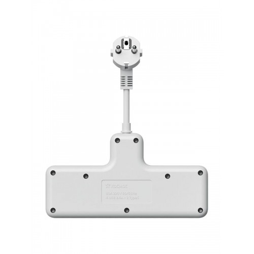 Удлинитель с сетевым фильтром 3х0.3м 10А 2USB + 1USBC 2500Вт ПВС 3х1 компакт бел. КОСМОС FRKsm0.3m-3g(W)USB