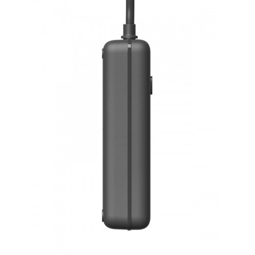 Удлинитель с сетевым фильтром 3х3м 10А 4USB + 2USBC 2500Вт ПВС 3х1 прямоуг. черн. КОСМОС FKsm3m-3gPF(B)USB