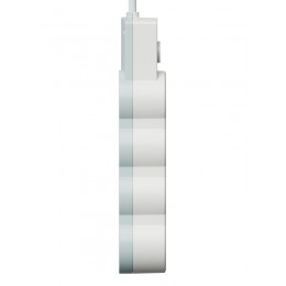 Удлинитель 3х3м с заземл. 10А IP20 USB 2800Вт 220В ПВС 3х1 с выкл. бел. КОСМОС YKsm3m3g-Z-VU10А-W