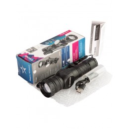 Фонарь аккумуляторный ручной 10Вт LaserLED Li-ion 26650 3000мА.ч с магнитом алюм. КОСМОС KOC812Lit