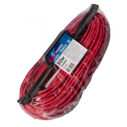 Удлинитель-шнур на рамке 1х50м без заземл.16А IP20 3.5кВт ПВС 2х1.5 РС16 КОСМОС YPKsm50m-1g(16A)