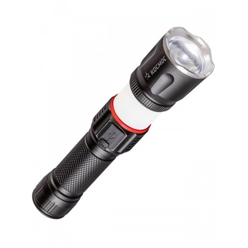 Фонарь ручной аккум. 4Вт T6LED/Li-ion18650 1200мА.ч алюм. КОСМОС (KOC811Lit)